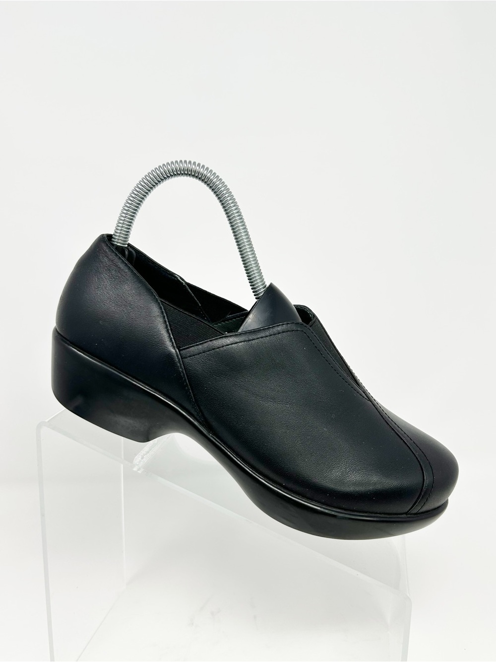 Dansko Arden Clogs Black Slip-On Comfort Work Shoes Slip Resistant Size 37